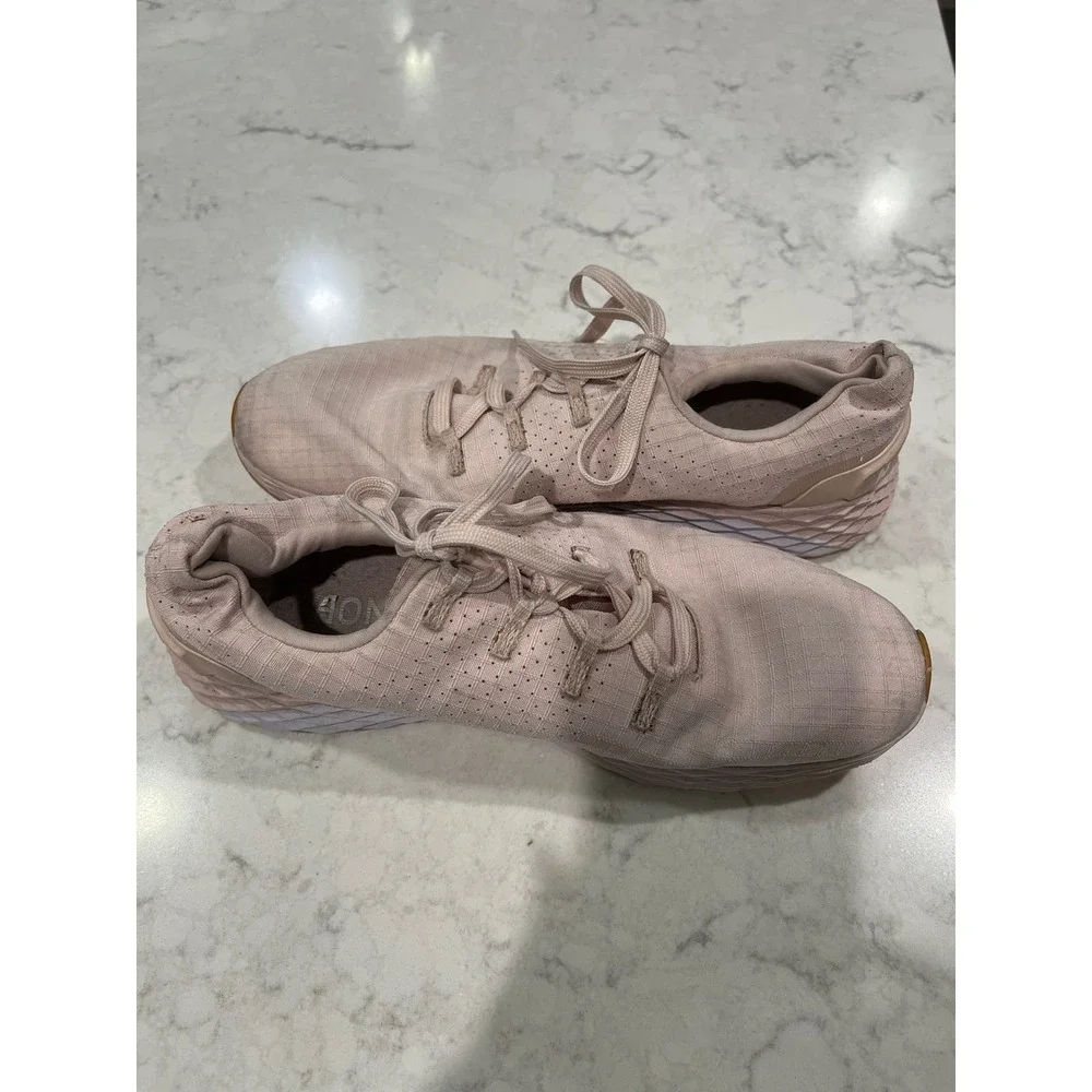 NOBULL Women’s Ripstop Runner Lace Up Athletic‎ Running Sneakers Size 11 Pink